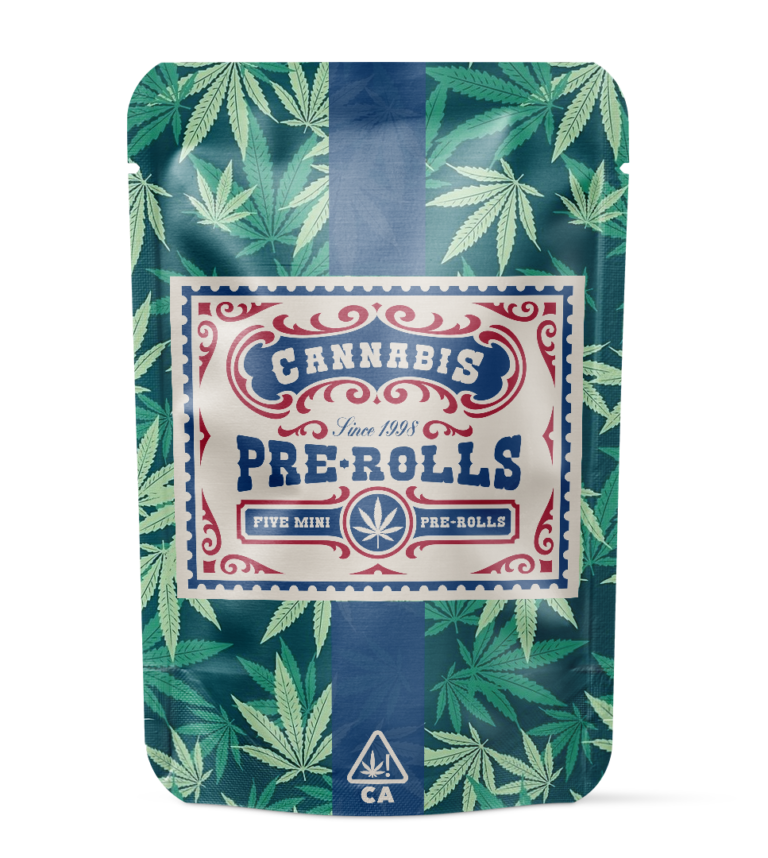 Matte Weed Baggies Custom Weed Bags Cannabis Bags with a Matte