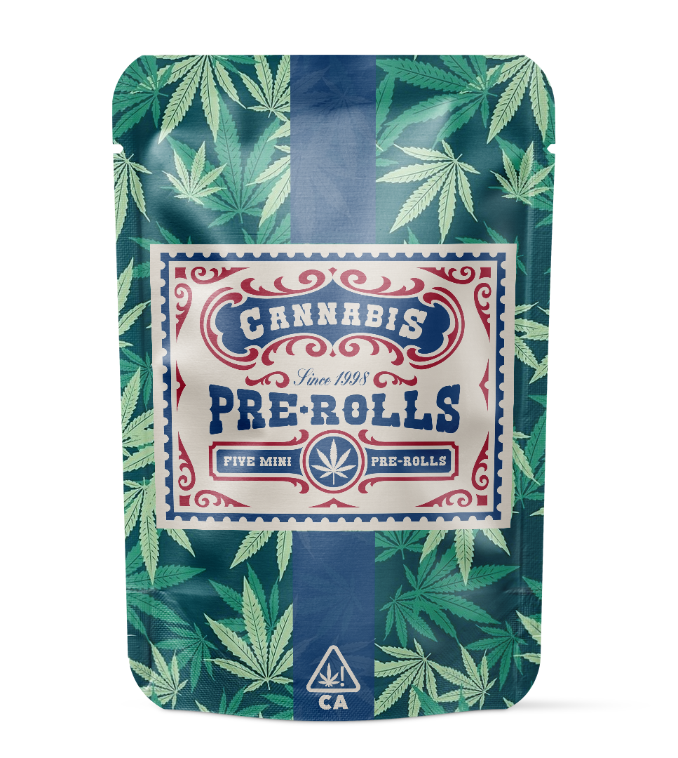 Matte Weed Baggies Custom Weed Bags Cannabis Bags with a Matte